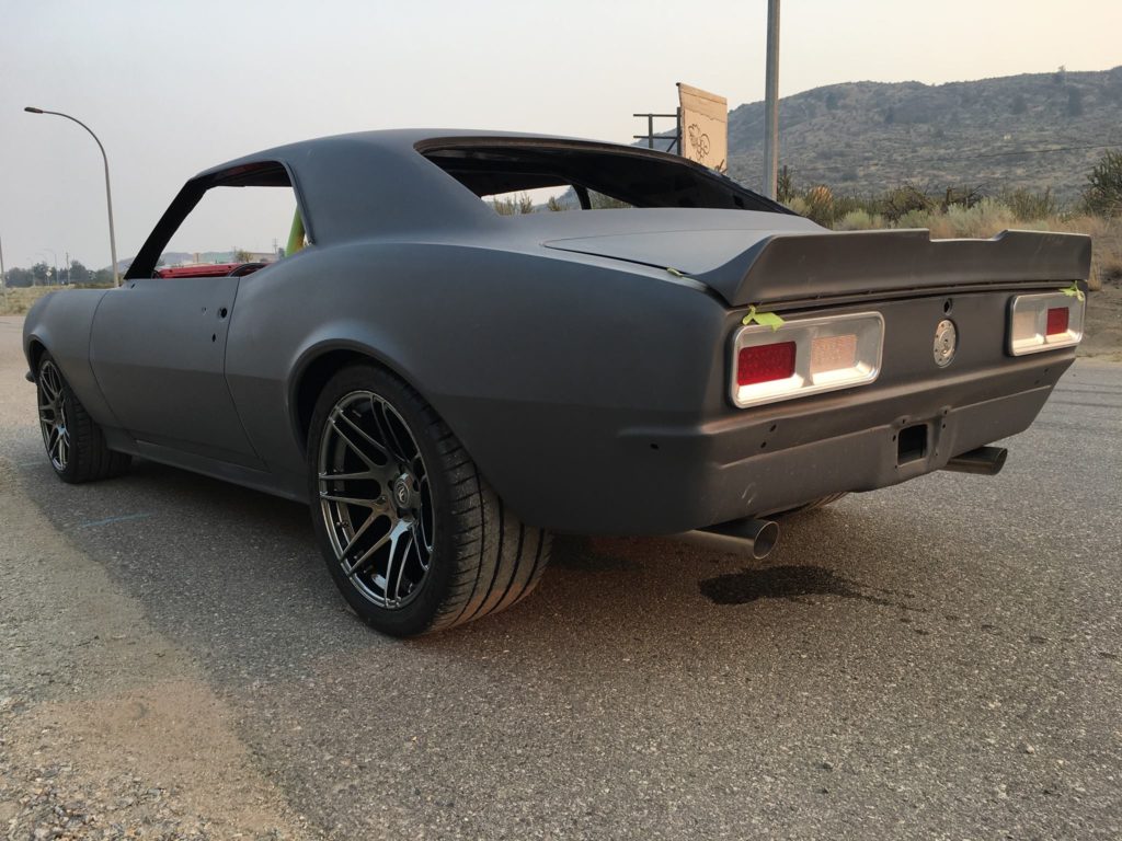 1968 Camaro, custom car building, osoyoos, JF Kustoms