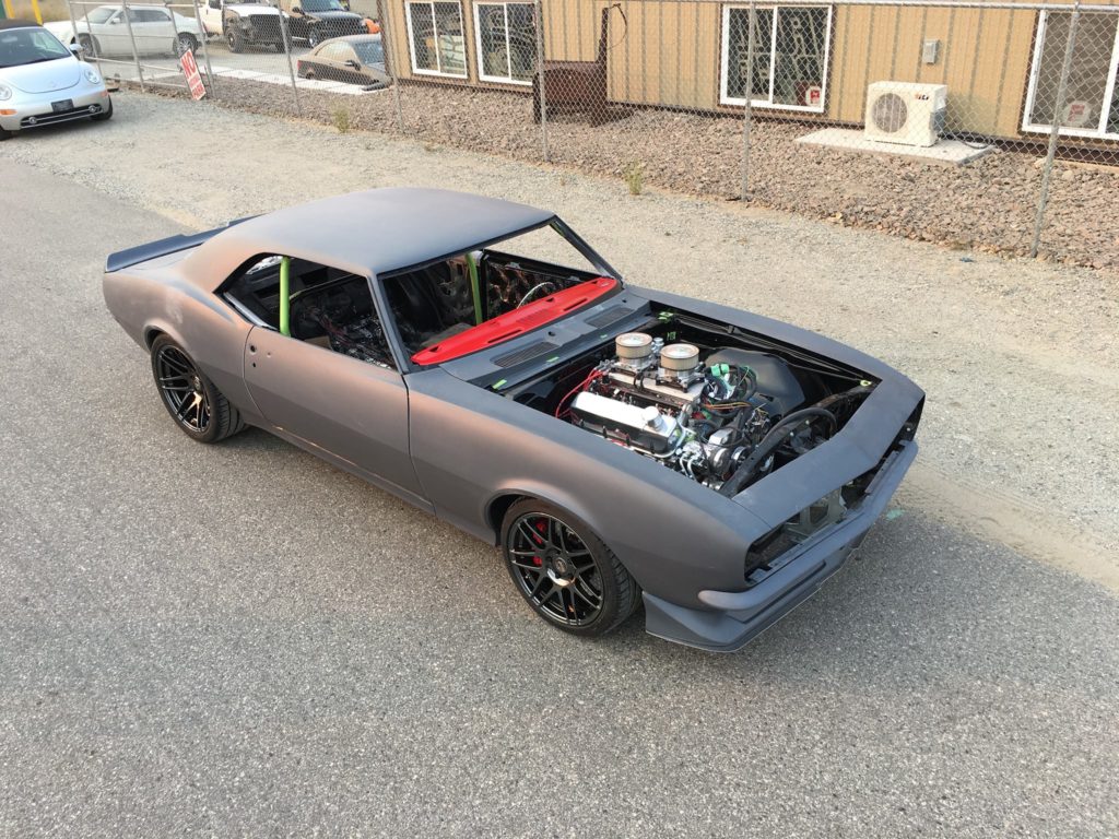 1968 Camaro, custom car building, osoyoos, JF Kustoms