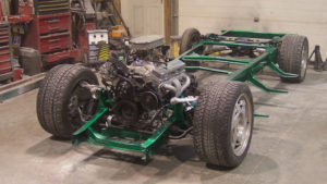 custom rebuilt, green, 1951, chevy, pickup truck