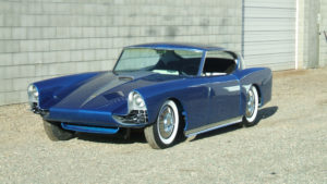 custom rebuilt, blue, 1955, astra, coupe