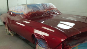 custom rebuilt, red, 1969, chevy, malibu