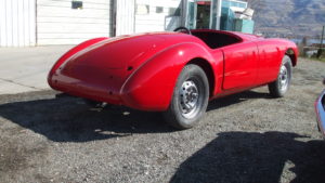 custom rebuilt, red, mga