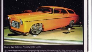 custom rebuilt, orange, 1955, Chrysler