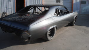 custom rebuilt, grey, chevy, nova