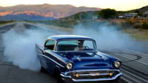 custom rebuilt, blue, 1957, Chevrolet, Bel Air