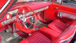 custom rebuilt, red, 1964, ford, galaxie