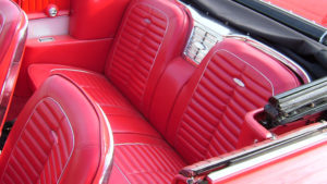 custom rebuilt, red, 1964, ford, galaxie
