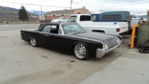 custom rebuilt, black, lincoln