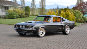 custom rebuilt, grey, 1967, mustang, Shelby, GT500