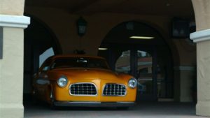 custom rebuilt, orange, 1955, Chrysler