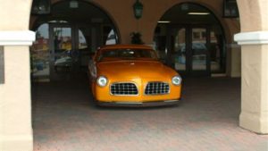 custom rebuilt, orange, 1955, Chrysler