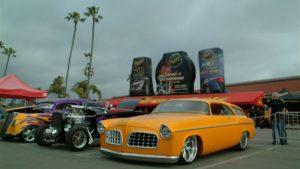 custom rebuilt, orange, 1955, Chrysler