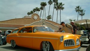 custom rebuilt, orange, 1955, Chrysler