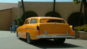 custom rebuilt, orange, 1955, Chrysler