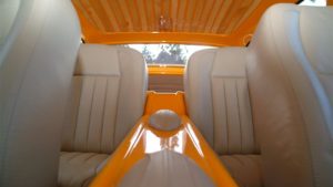 custom rebuilt, orange, 1955, Chrysler