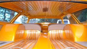 custom rebuilt, orange, 1955, Chrysler