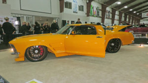 custom rebuilt, yellow,1964, Buick, Riviera