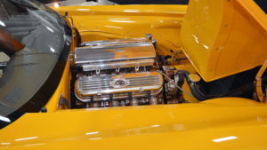 custom rebuilt, yellow,1964, Buick, Riviera