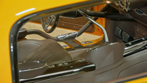 custom rebuilt, yellow,1964, Buick, Riviera