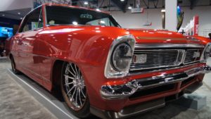 custom rebuilt, red, 1967, Acadian, Andiamo