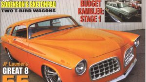 custom rebuilt, orange, 1955, Chrysler