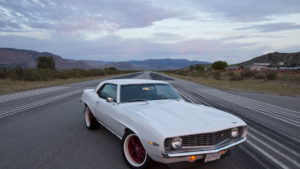 custom rebuilt, white, 1969, GMC, Camaro