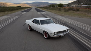 custom rebuilt, white, 1969, GMC, Camaro