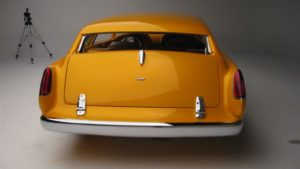 custom rebuilt, orange, 1955, Chrysler