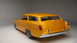 custom rebuilt, orange, 1955, Chrysler